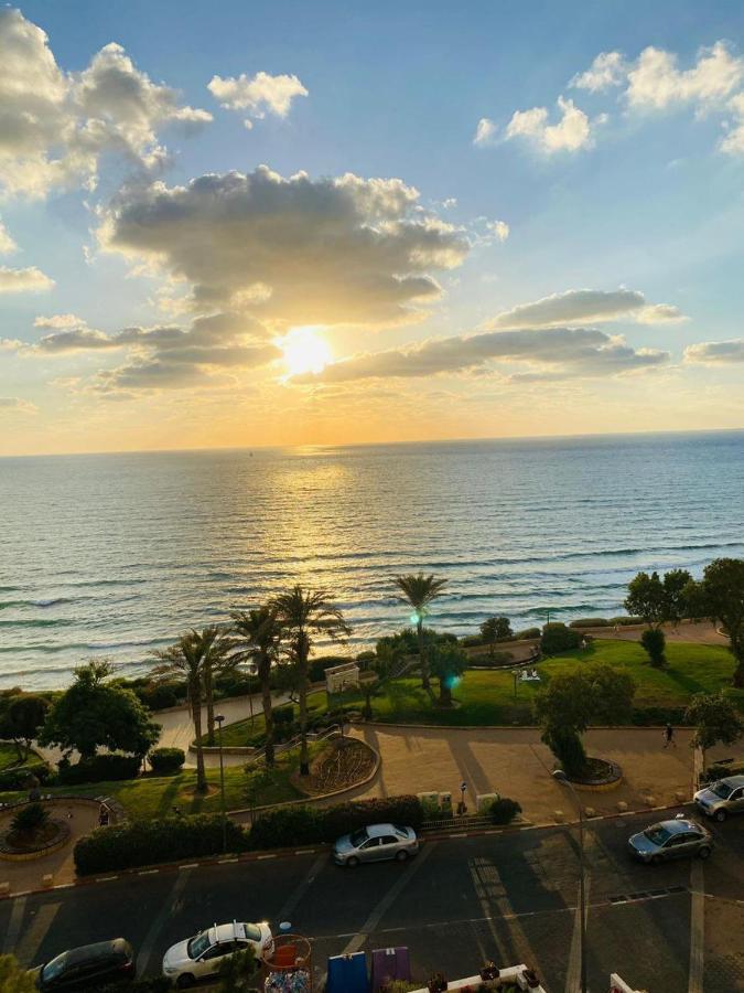 Nitsa Sea View Luxurious Apartment Netanja Zewnętrze zdjęcie